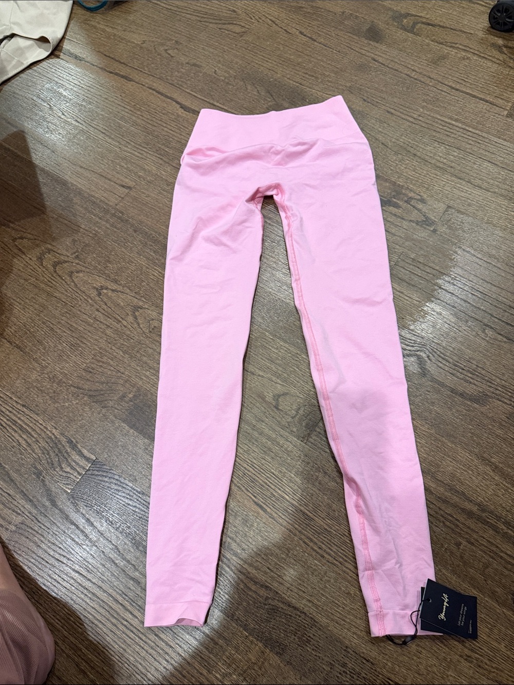 YoungLA Pink High-Waist Girls' Leggings